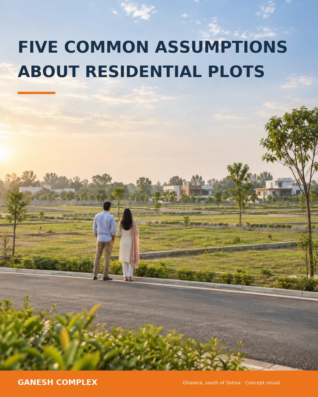 Five Common Assumptions Buyers Make About Residential Plots